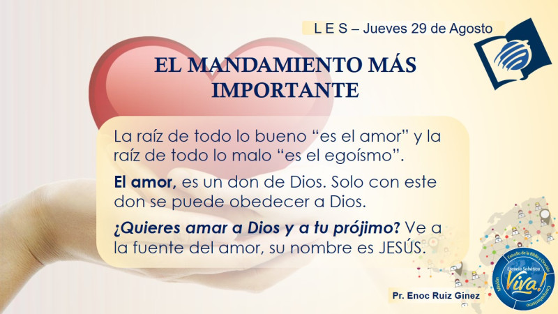 El mandamiento más importante