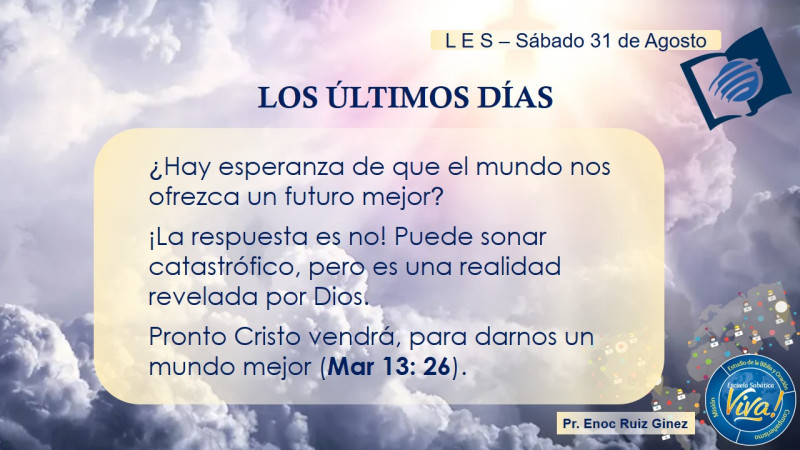 LOS ÚLTIMOS DÍAS