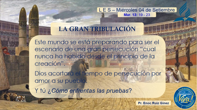 LA GRAN TRIBULACIÓN