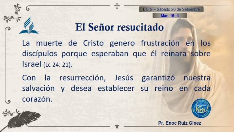 LES - EL SEÑOR RESUCITADO