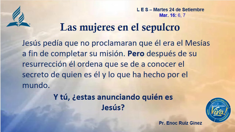 LES - LAS MUJERES EN EL SEPULCRO