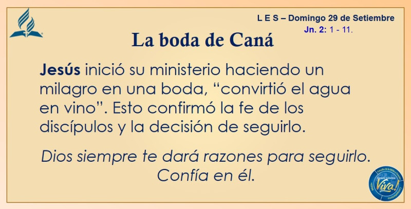 LES - LA BODA DE CANÁ