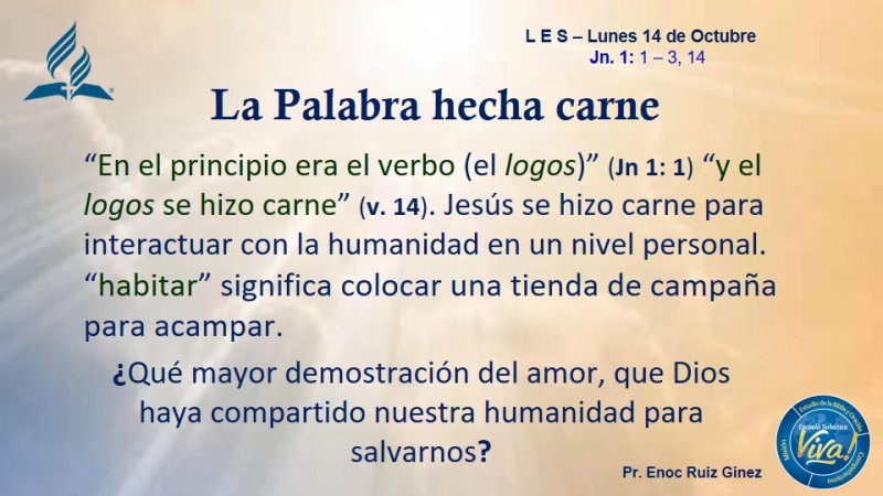 LES - LA PALABRA HECHA CARNE