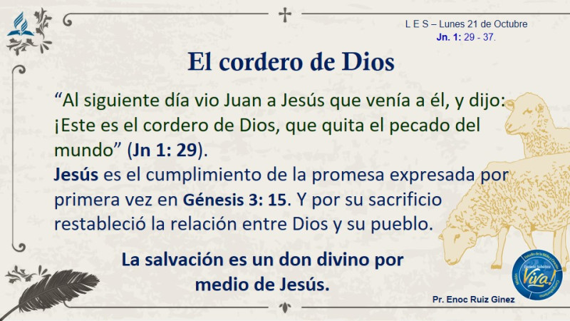 LES - EL CORDERO DE DIOS
