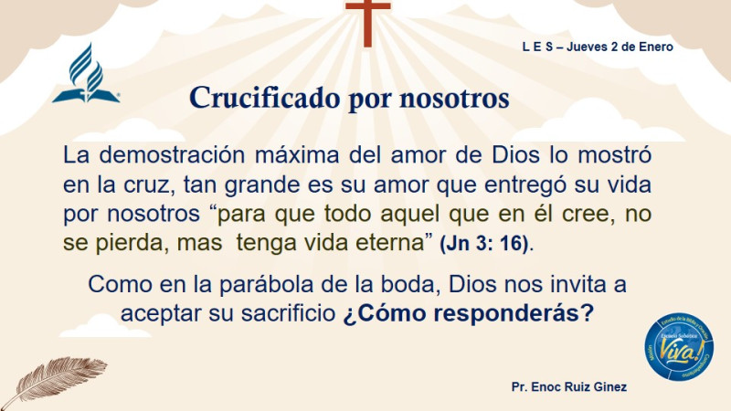 L E S - CRUCIFICADO POR NOSOTROS