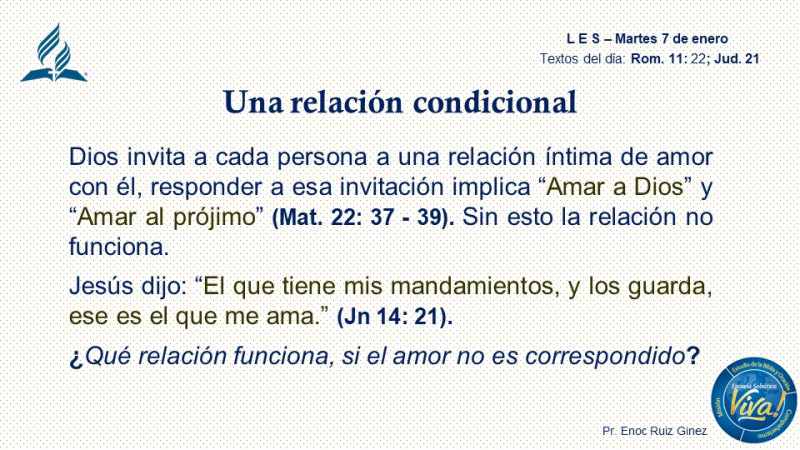 L E S - UNA RELACIÓN CONDICIONAL