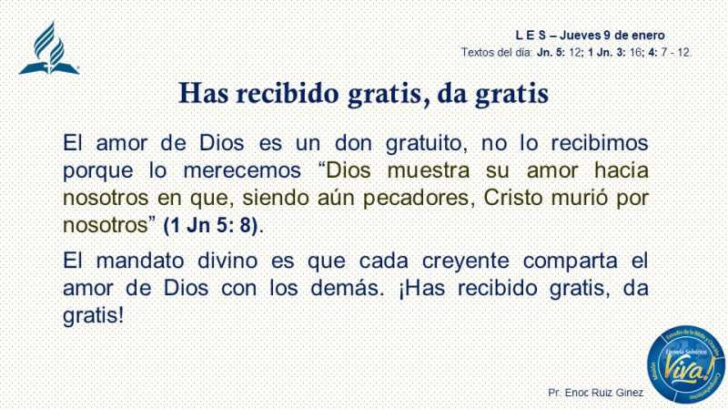 L E S - MISERICORDIA PERDIDA