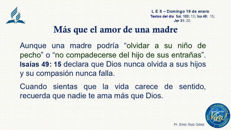 L E S - MÁS QUE EL AMOR DE UNA MADRE.