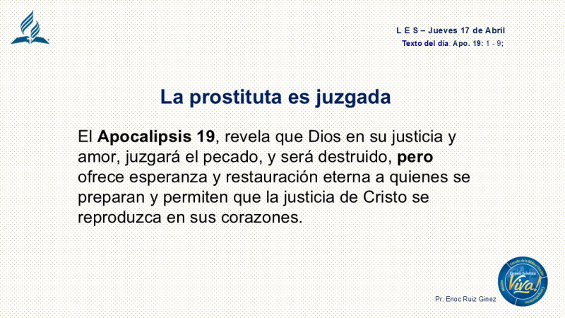 LES, REFLEXIÓN - LA PROSTITUTA ES JUZGADA
