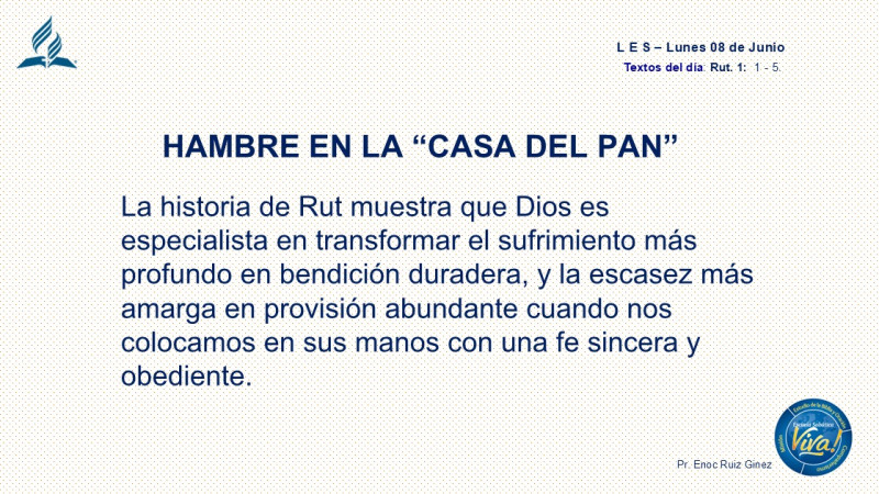 LES, REFLEXIÓN - DOMINGO