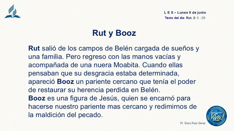 LES, REFLEXIÓN - RUT Y BOOZ.