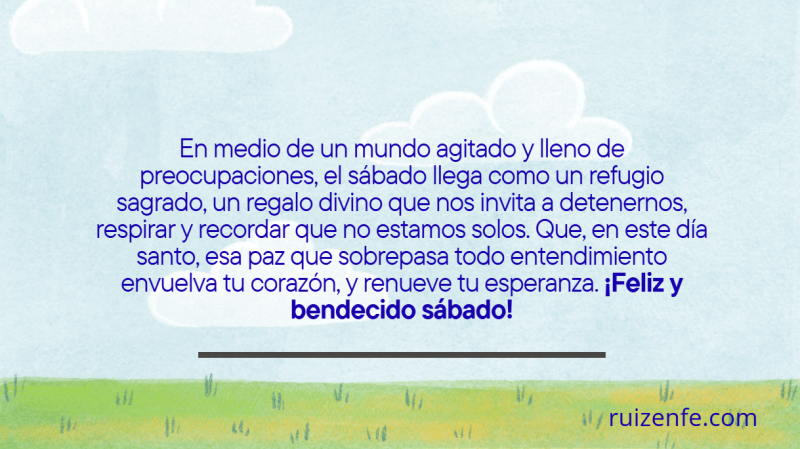 Feliz Sábado