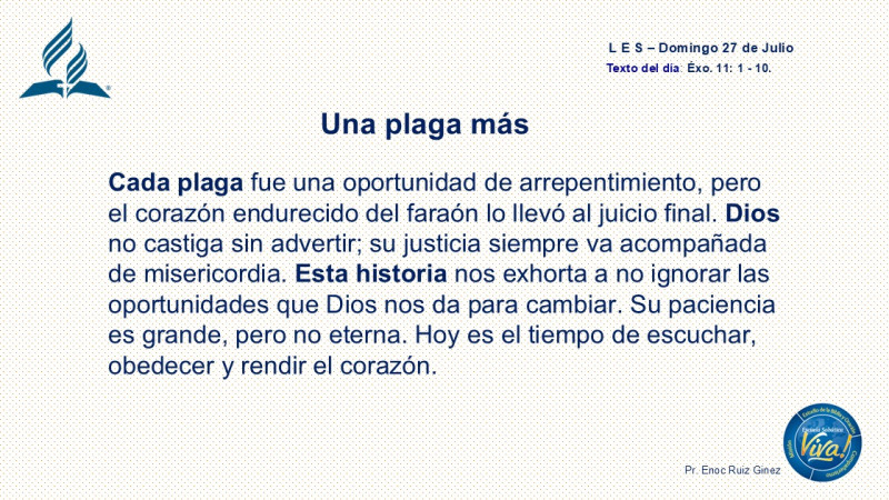 LES, REFLEXIÓN - UNA PLAGA MÁS.